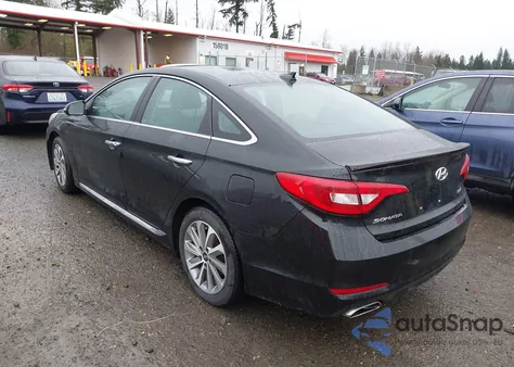 2016 Hyundai Sonata Sport from USA, damaged, VIN 5NPE34AF9GH409618